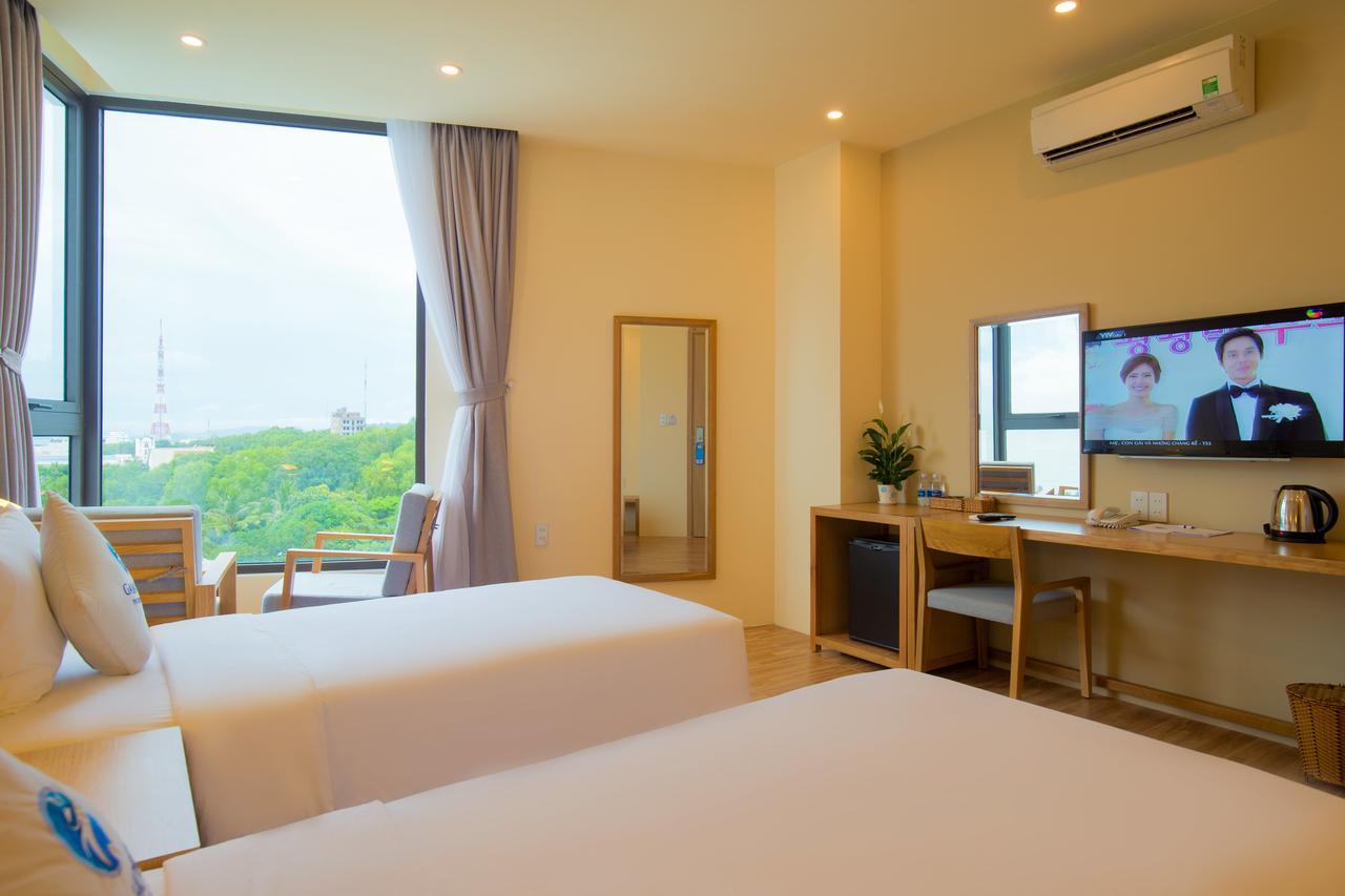 Gaia Hotel Дуонг-Донг Экстерьер фото