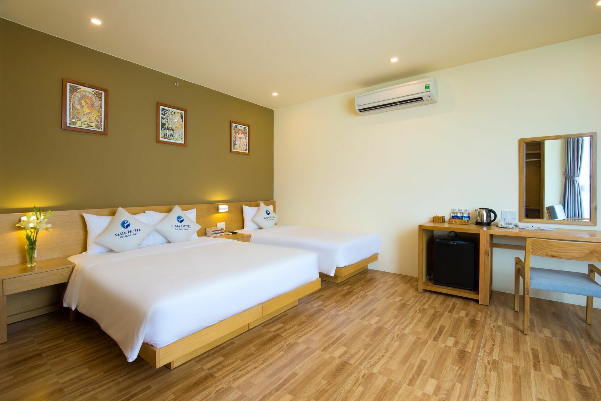 Gaia Hotel Дуонг-Донг Экстерьер фото