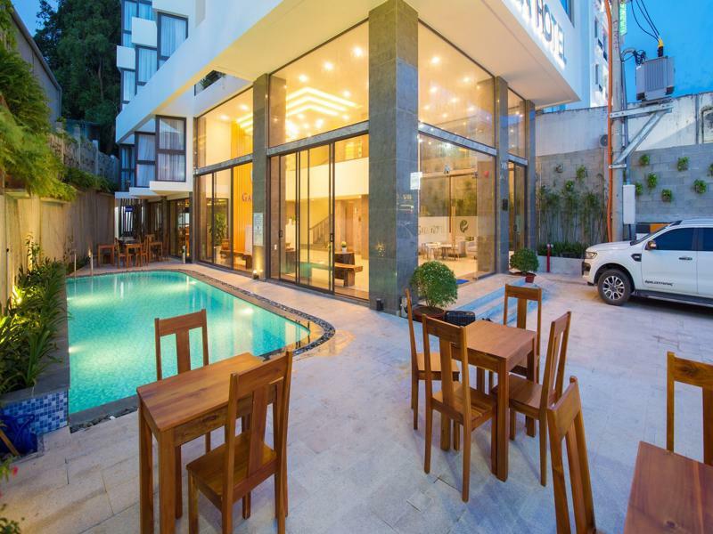 Gaia Hotel Дуонг-Донг Экстерьер фото