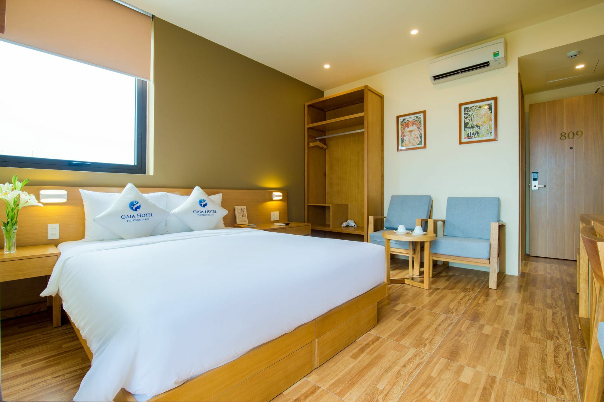 Gaia Hotel Дуонг-Донг Экстерьер фото