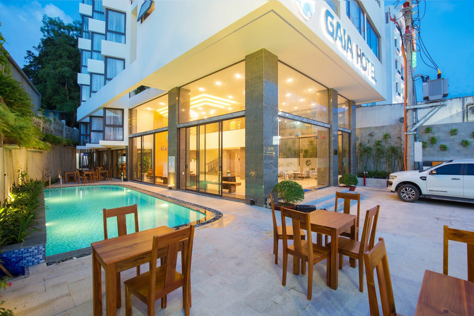 Gaia Hotel Дуонг-Донг Экстерьер фото
